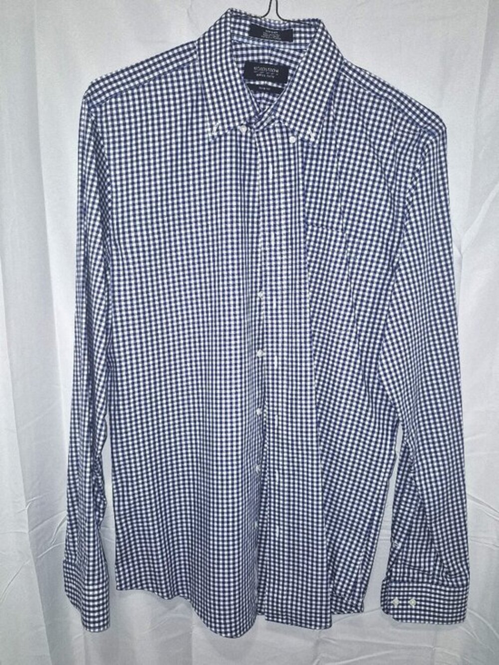 Nordstrom Mens Trim Fit Dress Shirt 16 36 37 Flaw